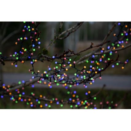 Eglo 472-53  -LED Väli jõuluteemaline valguskett 700xLED/8 funktsiooni 14m mitmevärviline IP44