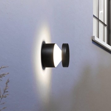 Eglo - LED välisseinavalgusti LED/11W/230V must IP44