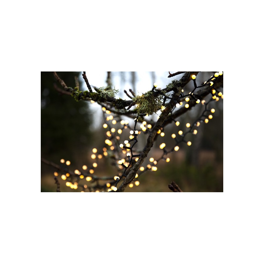 Eglo - LED väline jõulukett 700×LED / 8 funktsiooni, 19 m, IP44, soe valge