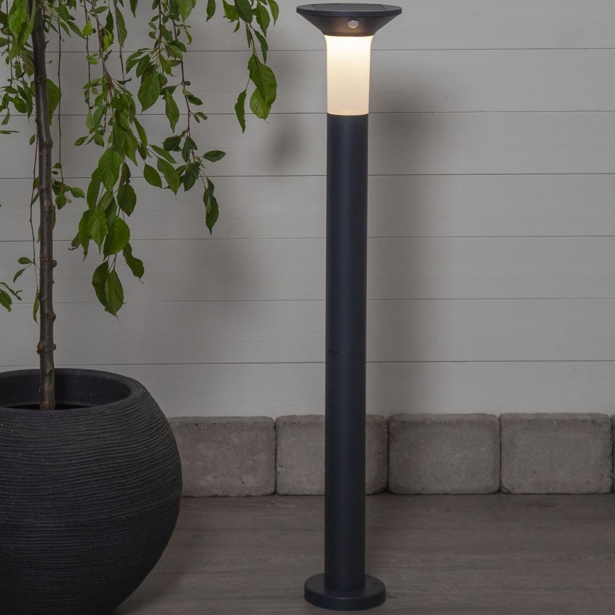 Eglo - LED välisvalgusti päikesepaneeliga ja liikumisanduriga 6xLED/0,03W/3,7V 1500 mAh IP44