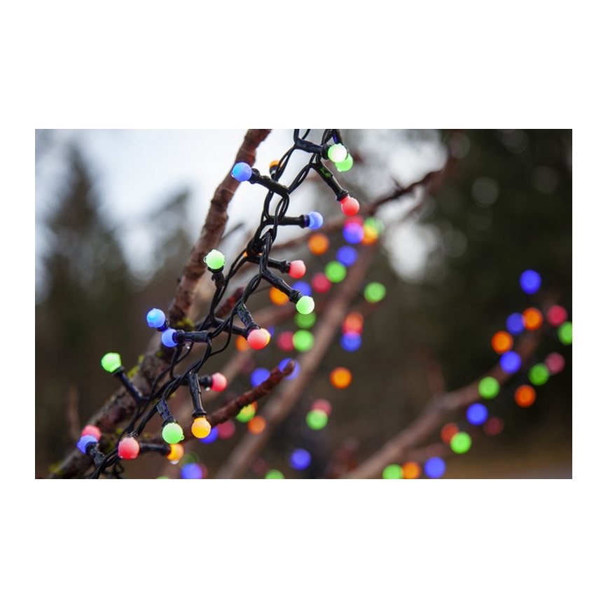 Eglo - LED-valguskett välistingimustesse, 300 LED, 8 funktsiooni, 11 m, IP44, mitmevärviline