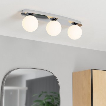 Eglo - LED vannitoa laelamp 3xG9/4,2W/230V IP44 läikiv kroom