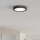 Eglo - LED-vannitoa laelamp LED/7,5W/230V 2700/4000/6500K läbimõõt 16,6 cm IP44 must