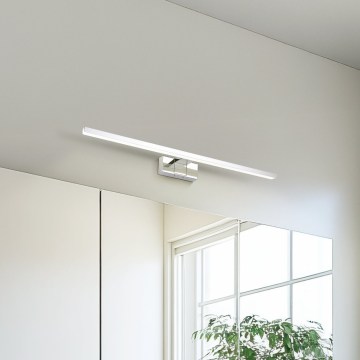Eglo - LED vannitoa peeglivalgusti, 10 W, 230 V, 3000/4000/6500 K, 60 cm, IP44, läikiv kroom