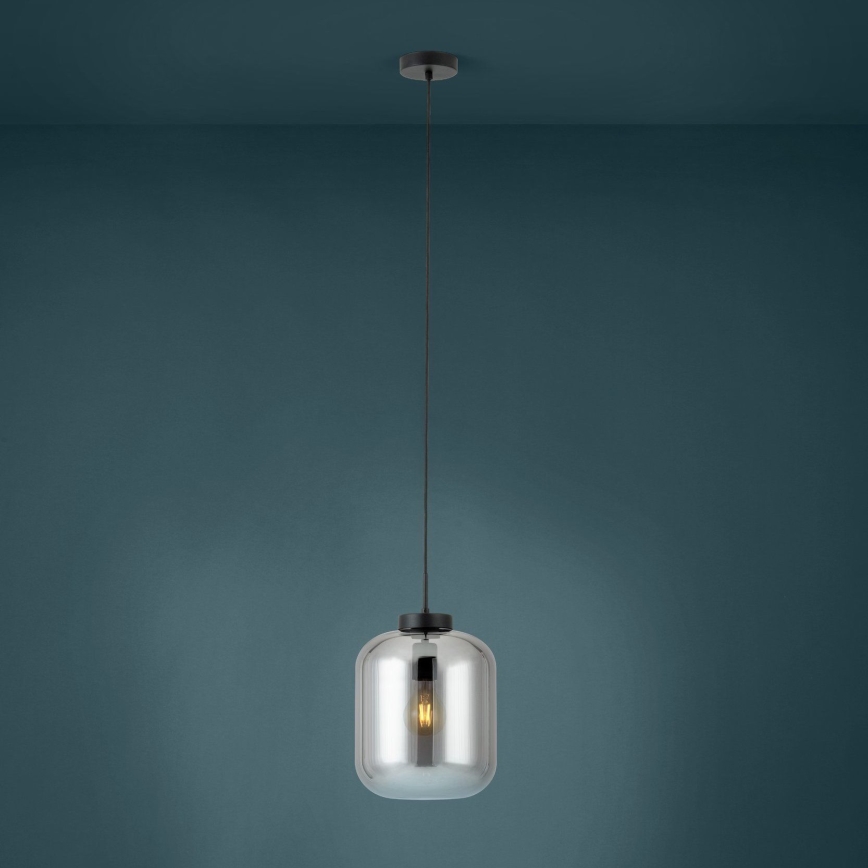 Eglo - Lühter 1xE27/40W/230V d. 25 cm suitsune