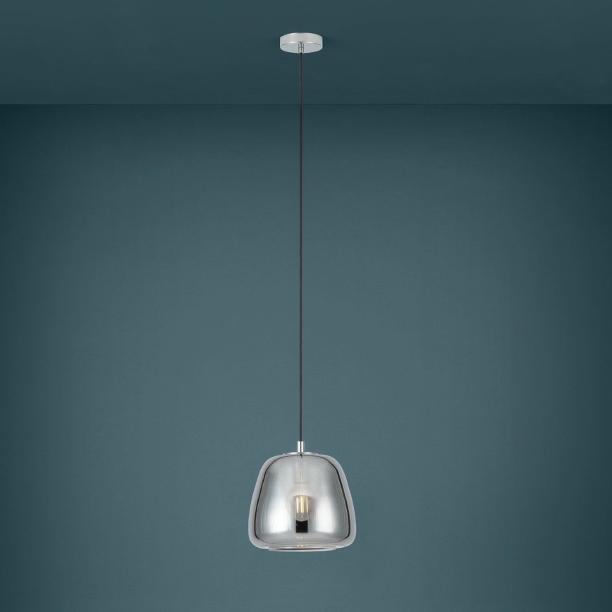 Eglo - Lühter 1xE27/40W/230V d. 26 cm suitsune