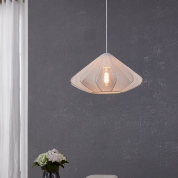 Eglo - Lühter 1xE27/40W/230V d. 42,5 cm valge
