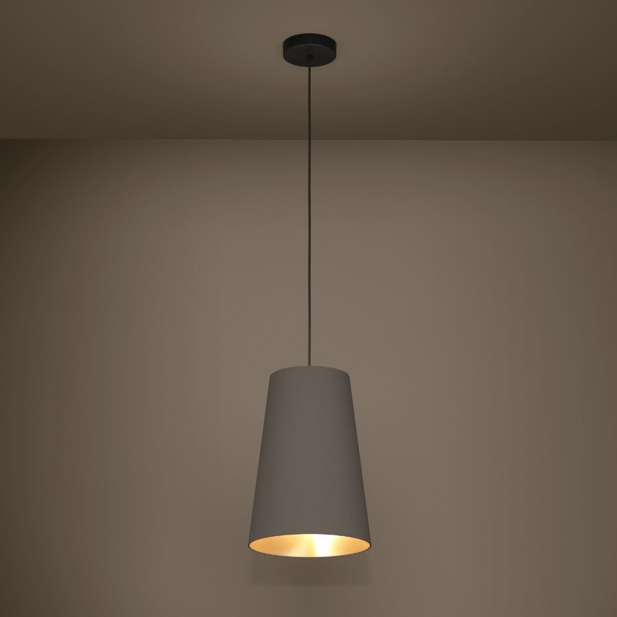 Eglo - Lühter 1xE27/40W/230V pruun