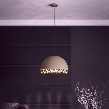 Eglo - Lühter 1xE27/40W/230V pruun