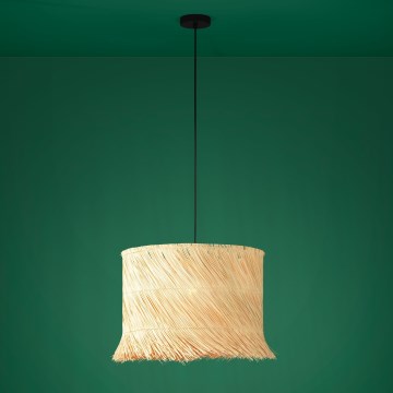 Eglo - Lühter 1xE27/40W/230V rotang
