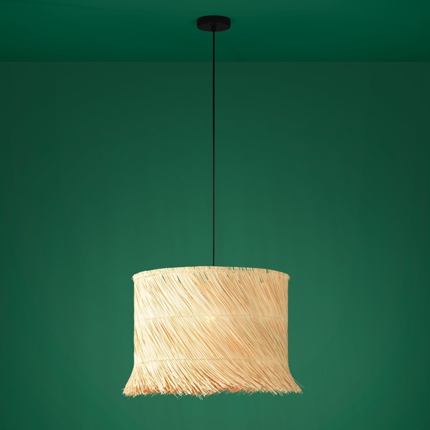 Eglo - Lühter 1xE27/40W/230V rotang
