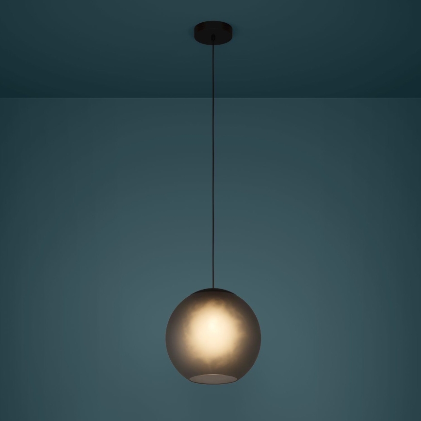 Eglo - Lühter 1xE27/40W/230V suitsune