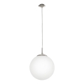EGLO - Lühter 1xE27/60W/230V d. 30 cm valge