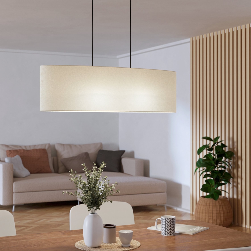 Eglo - Lühter 2xE27/60W/230V valge