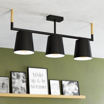 Eglo - Lühter 3xE27/40W/230V