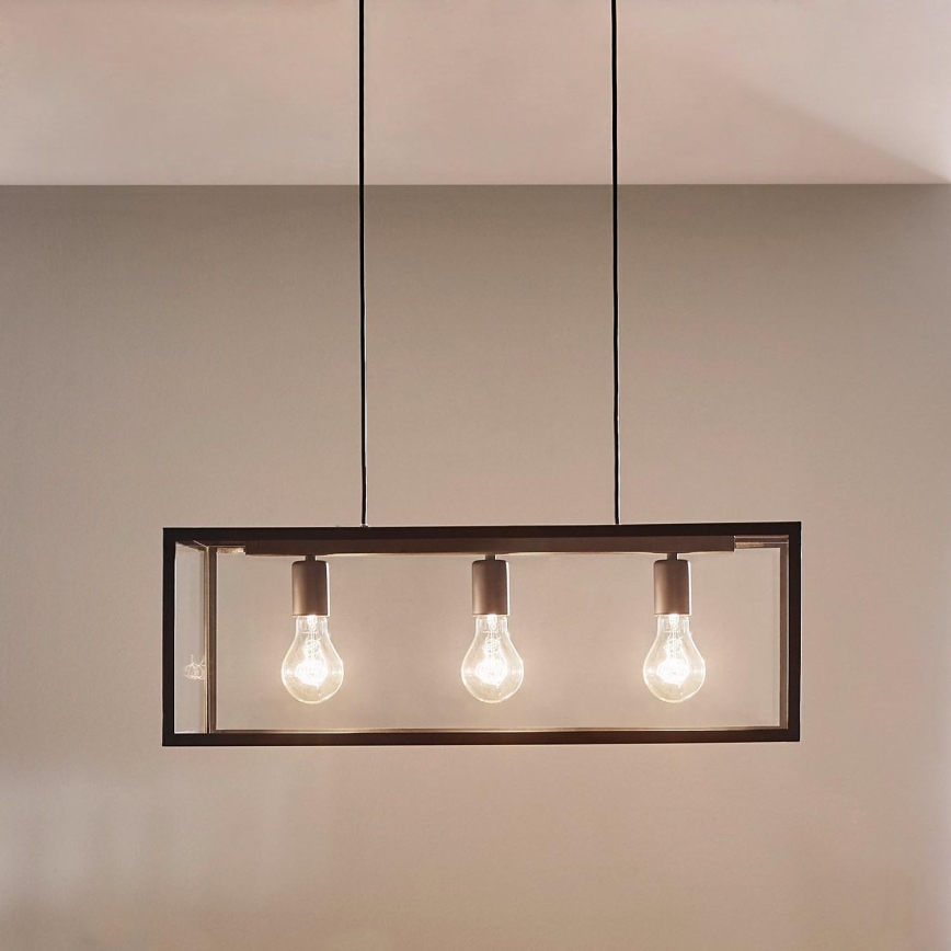 Eglo - Lühter 3xE27/60W/230V