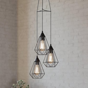 Eglo - Lühter 3xE27/60W/230V