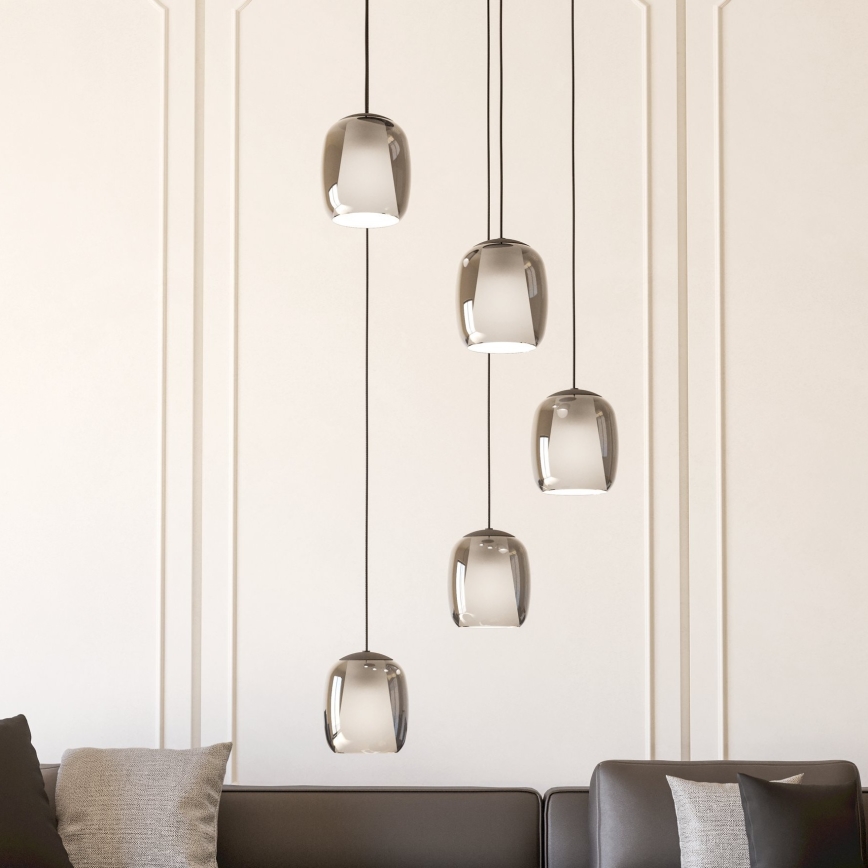Eglo - Lühter 5xE27/28W/230V hall