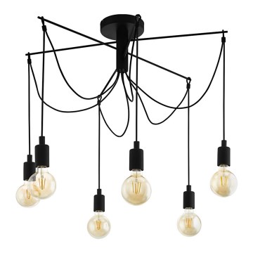 Eglo - Lühter 6xE27/60W/230V ämblik