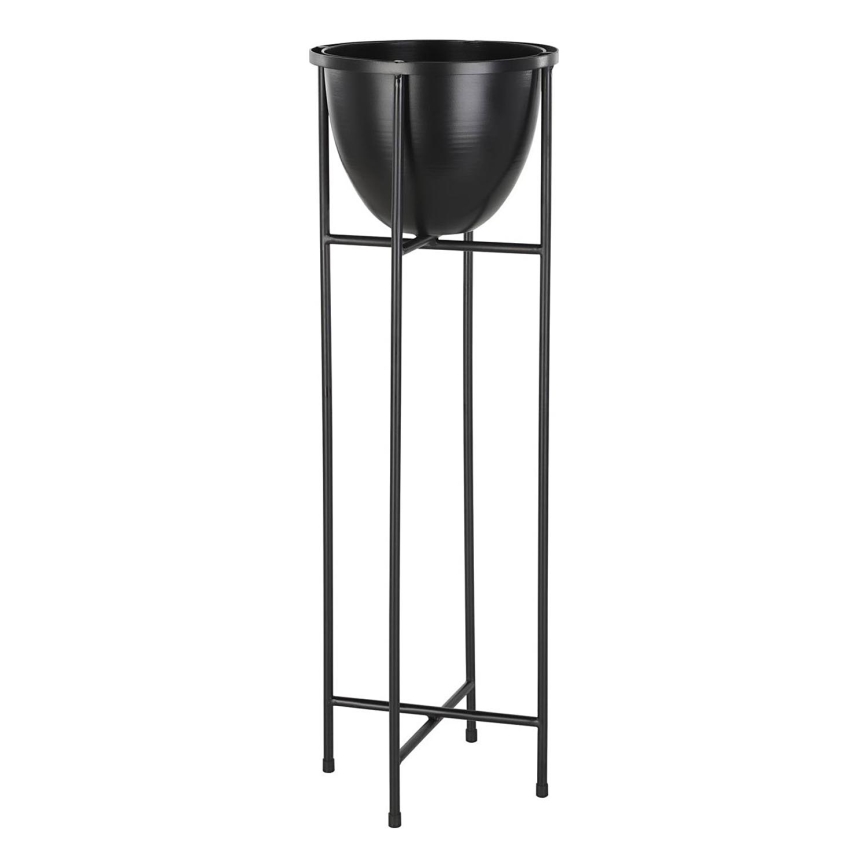Eglo - Metallist lillepott 73x23,5 cm must