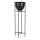 Eglo - Metallist lillepott 73x23,5 cm must