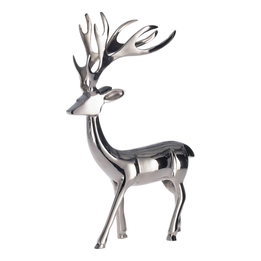 Eglo - Metallkaunistus 40x24,5 cm põhjapõder/läikiv kroom