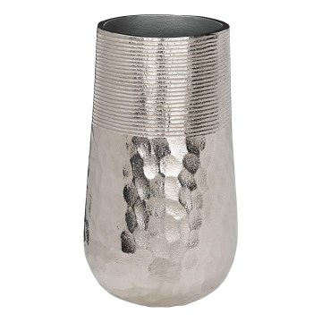 Eglo - Metallvaas 28x16 cm hõbedane