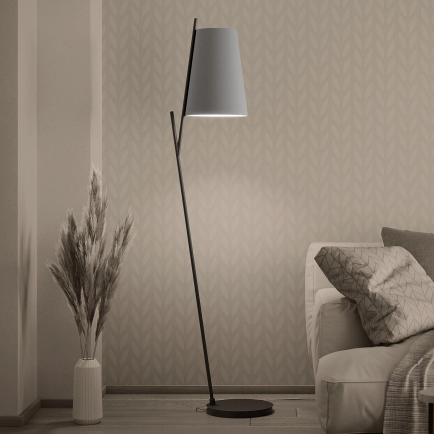 Eglo - Põrandalamp 1xE27/40W/230V hall