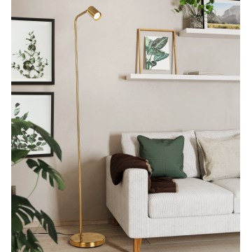 Eglo - Põrandalamp 1xGU10/5W/230V kuldne