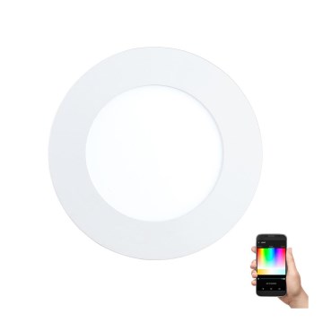 Eglo - RGB-LED hämardatav süvisvalgusti FUEVA-C LED/5,4W/230V läbimõõt 12 cm