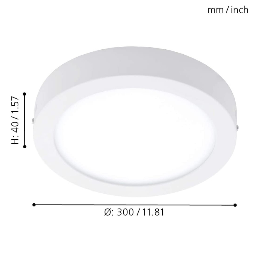 Eglo - RGBW Hämardatav laevalgusti FUEVA-C LED/21W/230V