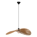 Eglo - Ripplamp kaabliga 1xE27/42W/230V 80 cm pruun/must
