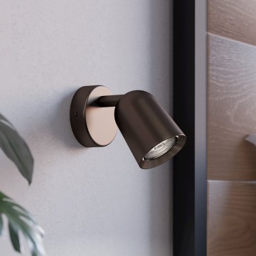 Eglo - seinane spottvalgusti 1xGU10/5W/230V pronks