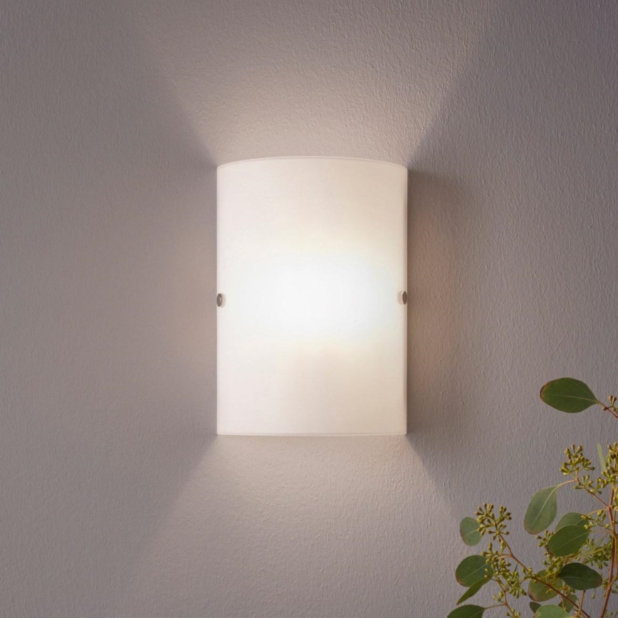 Eglo - Seinavalgusti 1x14/60W valge