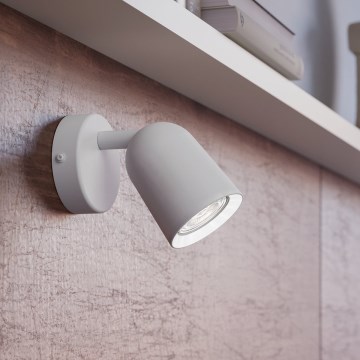 Eglo - suunatav seinavalgusti 1xGU10/5W/230V valge