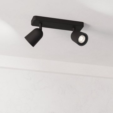 Eglo - suunav valgusti 2xGU10/10W/230V must