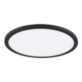 Eglo - Süvistatav LED-laevalgusti LED/22W/230V 4000K must Ø 22,5 cm
