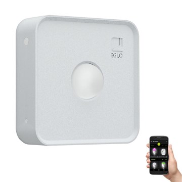 Eglo - välisliikumis- ja hämarusandur CONNECT SENSOR 12 m 3xAA valge IP44