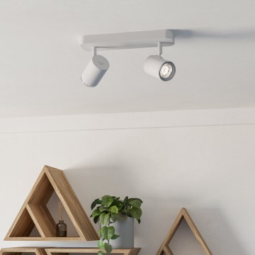 Eglo - Vannitoa suunav valgusti 2xGU10/5W/230V IP44 valge