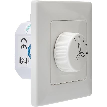 Eglo - Ventilaatori lüliti seinale 100W/230V