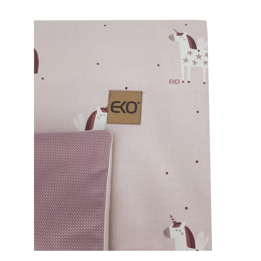 EKO - Puuvillatekk UNICORN 100x80 cm