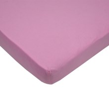 EKO - Veekindel lina elastikribaga JERSEY 120x60 cm roosa