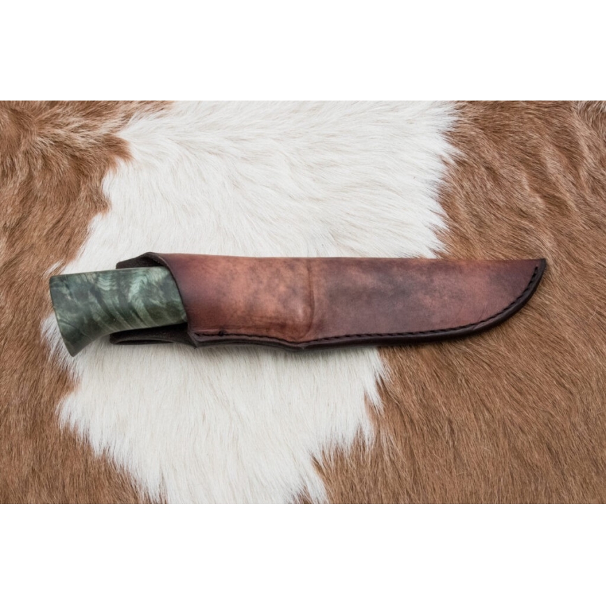 Eksklusiivne damaskuse nuga 11,6 cm vaher/eebenipuu