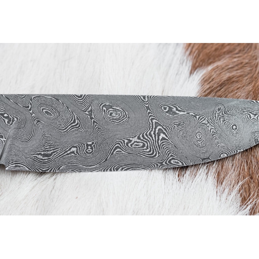 Eksklusiivne damaskuse nuga 12 cm bocote/eebenipuu