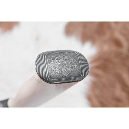 Eksklusiivne damaskuse nuga 15 cm mammuti sarv