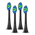ELDONEX ETB-0002-BK - 4× SENSITIVE asenduspead SonicPro hambaharjale, must