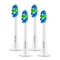 ELDONEX ETB-0002-WH - KOMPLEKT 4x SENSITIVE asendusharjapead SonicPro hambaharjale, valge