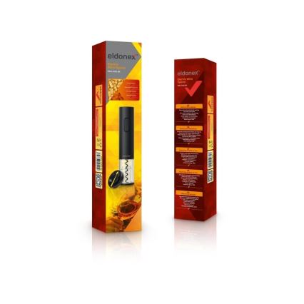 ELDONEX EWO-2100-BK - Elektriline veiniavaja 4xAA must