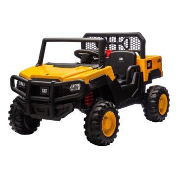 Elektriauto CAT 60W/7500 mAh kollane/must + kaugjuhtimispult