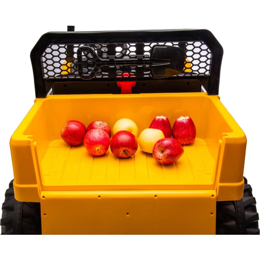 Elektriauto CAT 60W/7500 mAh kollane/must + kaugjuhtimispult
